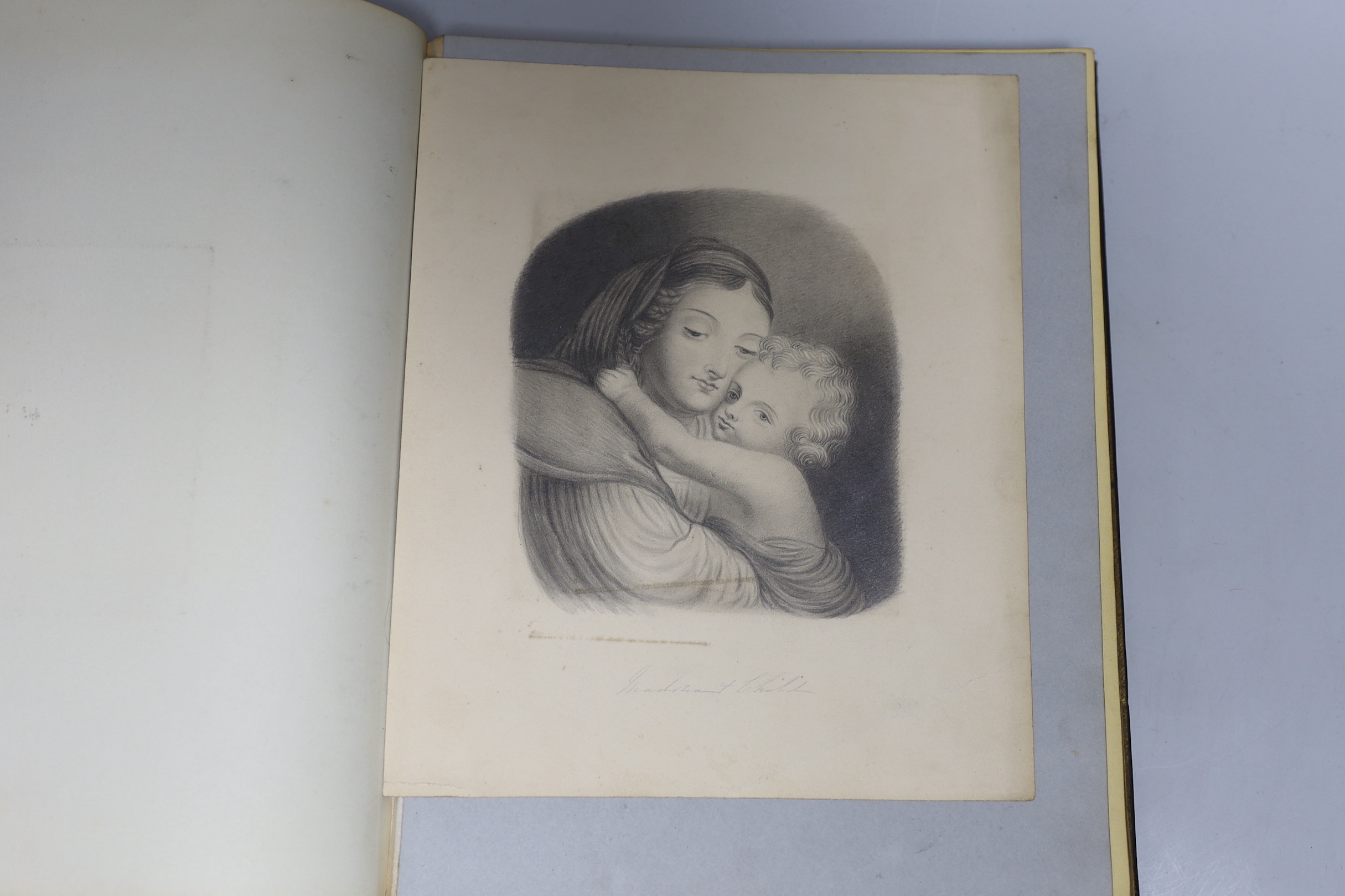 Two Victorian scrapbooks, with delicate and interesting memoirs and paintings